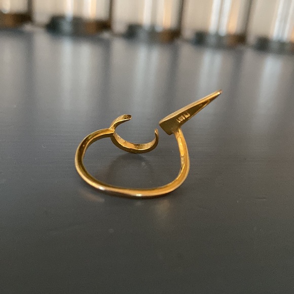 Beautiful LUV AJ celestial gold ring - Picture 2 of 2